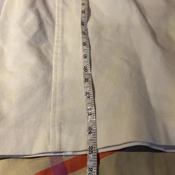 Lauren Ralph Lauren Ivory high waisted Midi skirt Sz 6 - Picture 5 of 11